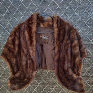 Vintage J. Galistinos Minx Stole